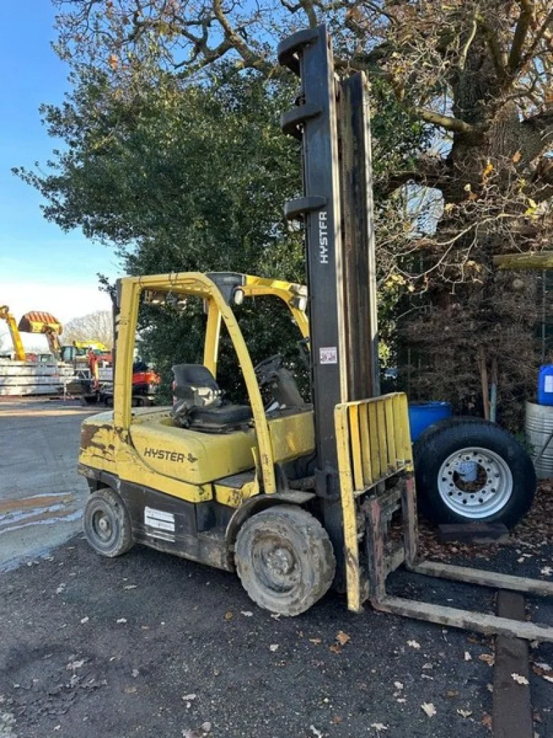 Hilco Global Europe - CASE 821F Wheeled Loading Shovel & Hyster Forklift Auction - Auction Image 3