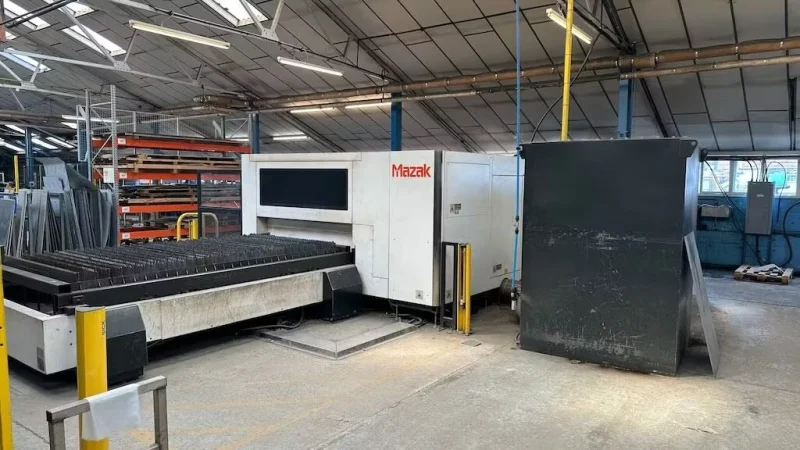 Charter Auctions Ltd - 2015 Mazak Optiplex 3015 Fiber II 4kW Fiber Laser - Auction Image 1
