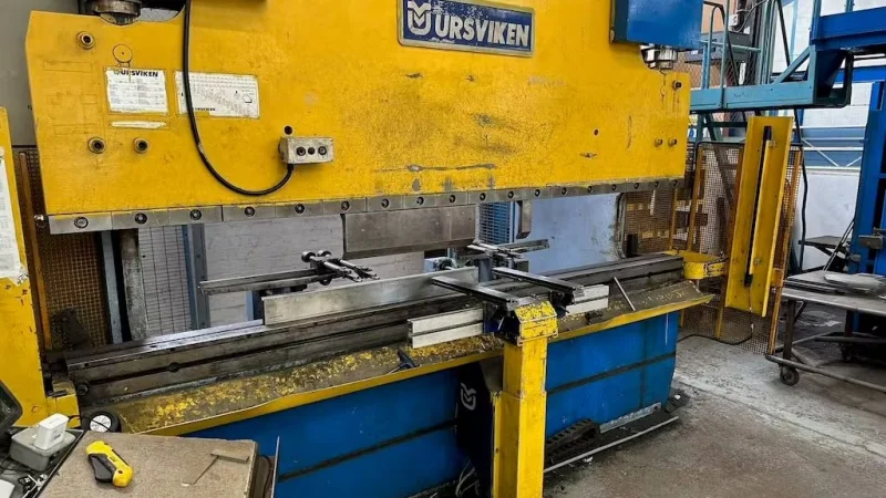 Charter Auctions Ltd - URSVIKEN Optima 160 31/255 6 Axis Hydraulic Pressbrake - Auction Image 1