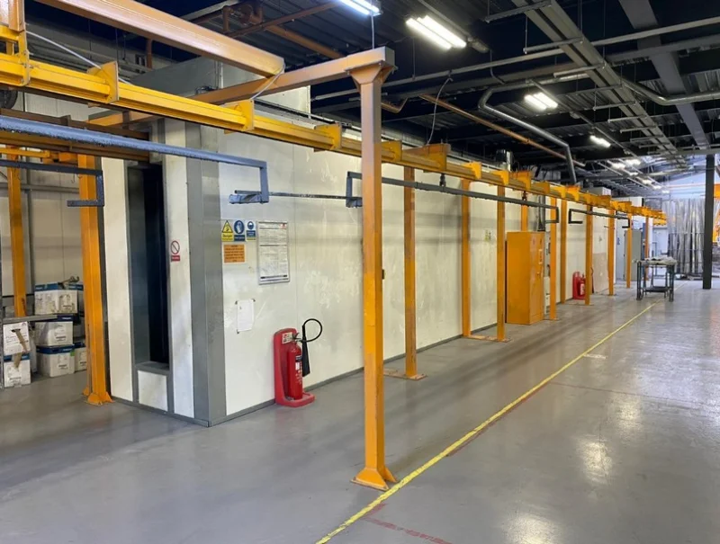 BPI Auctions - Complete Powder Coating Line Auction - Auction Image 4
