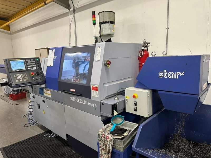 1st Machinery Auctions Ltd - 2021 Star SR-20J II Type B Sliding Head Lathe and MB Turbo 2-20/3200 Barfeed Auction - Auction Image 2