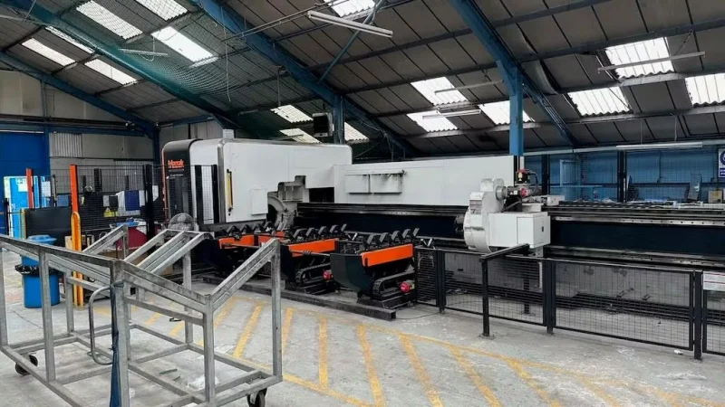 Charter Auctions Ltd - 2015 Mazak Fabri-gear 220 II 2.5kW 7 Axis Laser Tube Cutter - Auction Image 1