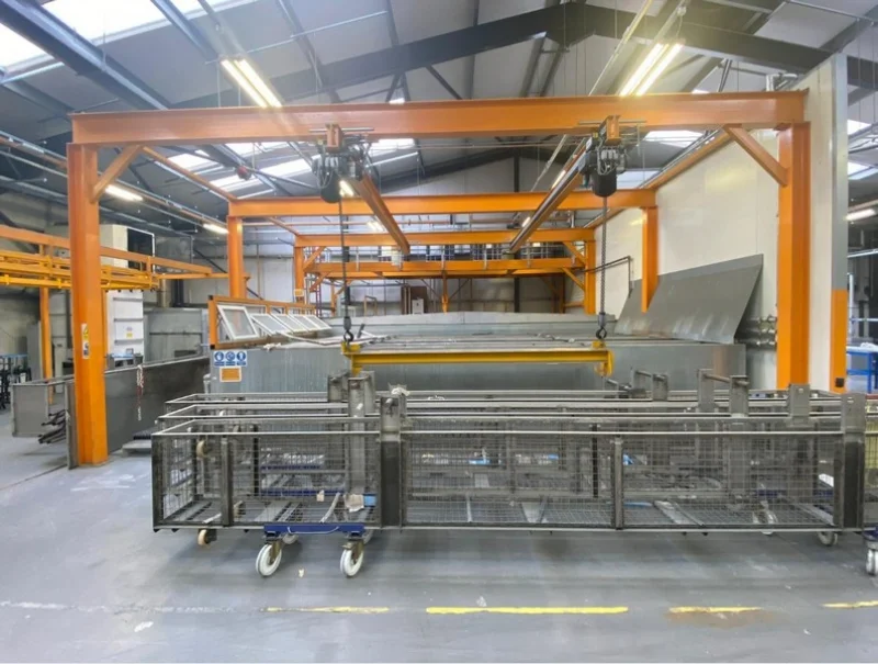 BPI Auctions - Complete Powder Coating Line Auction - Auction Image 1