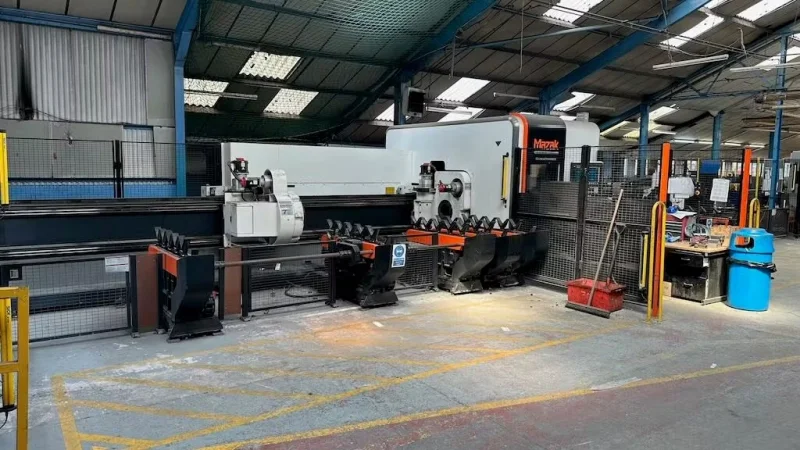 Charter Auctions Ltd - 2015 Mazak Fabri-gear 220 II 2.5kW 7 Axis Laser Tube Cutter - Auction Image 2