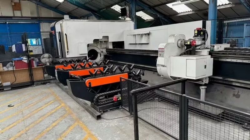Charter Auctions Ltd - 2015 Mazak Fabri-gear 220 II 2.5kW 7 Axis Laser Tube Cutter - Auction Image 3