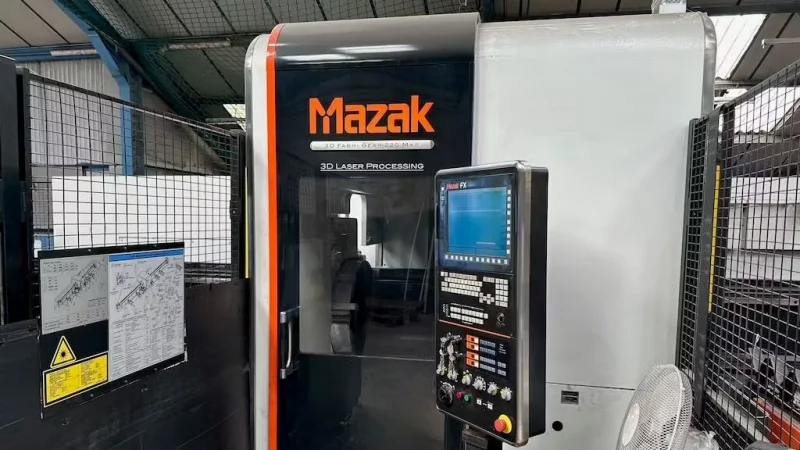 Charter Auctions Ltd - 2015 Mazak Fabri-gear 220 II 2.5kW 7 Axis Laser Tube Cutter - Auction Image 4