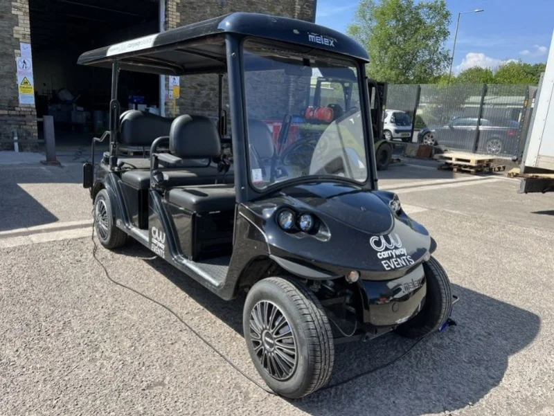 Gavel Auctioneers Ltd - 5 No. 2022 Melex Events Carts Auction - Auction Image 2