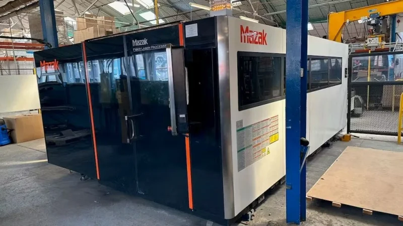 Charter Auctions Ltd - 2015 Mazak Optiplex 3015 Fiber II 4kW Fiber Laser - Auction Image 2