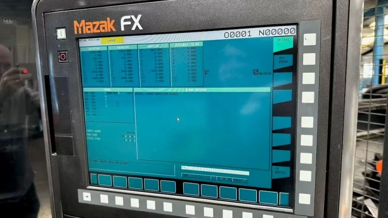 Charter Auctions Ltd - 2015 Mazak Fabri-gear 220 II 2.5kW 7 Axis Laser Tube Cutter - Auction Image 5