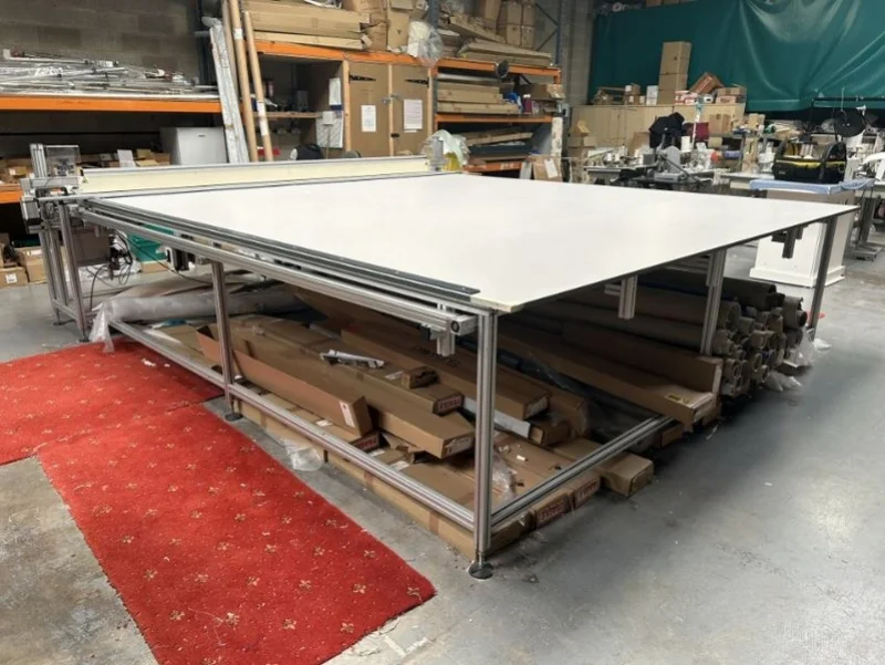 JPS Chartered Surveyors - Contents of Blinds & Curtain Manufacturers to include Semi Automatic Cutting Tables, Blind Cutting Lines, Sewing Machines - Auction Image 1