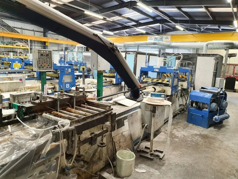Peaker Pattinson (Auctioneers) Ltd - Polypipe (Plura Innovations Ltd) - On-Line Tender Sale of Pultrusion & Compression Moulding Machinery Equipment - Auction Image 7