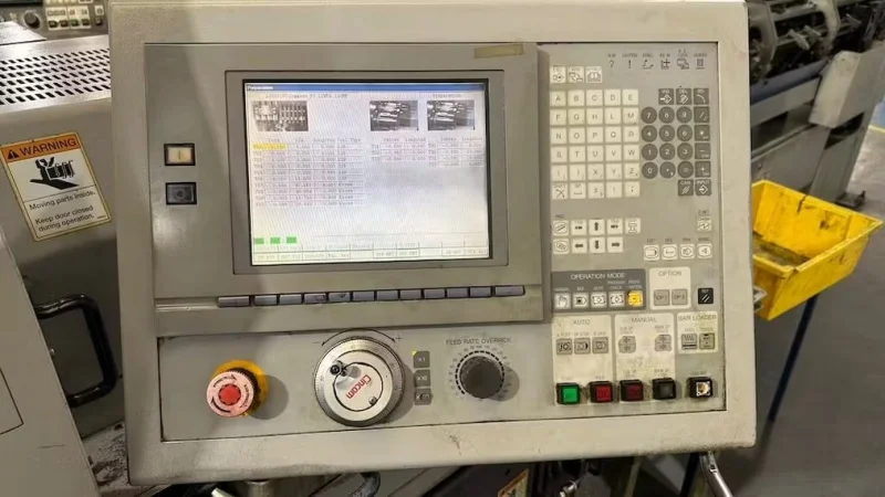 Charter Auctions Ltd - Citizen Cincom L20 Sliding Head Lathe with Bar Feeder - Auction Image 2