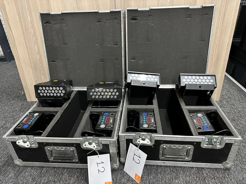 Landwood Group - Audio Visual Equipment Auction to include Mixing Desks, Lighting, Amplifiers, Speakers, Video and Staging Equipment from brands such as Yamaha, Prolights, Robe, Allen & Heath, Chauvet, and Behringer - Auction Image 1