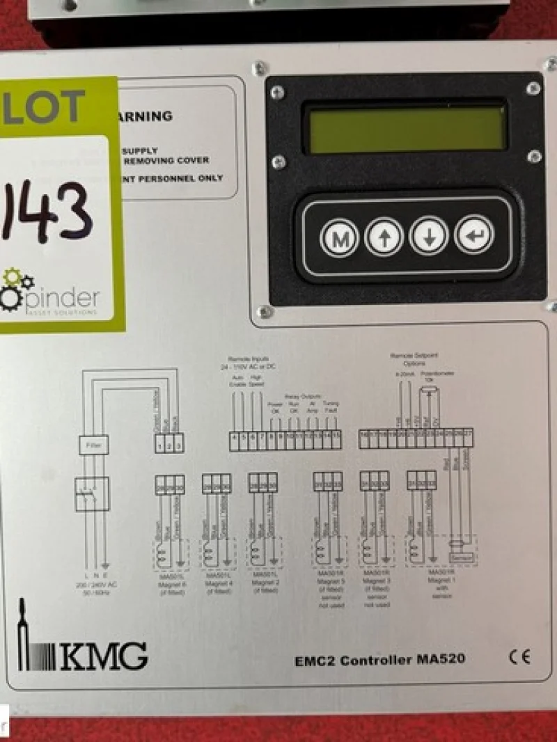 Pinder Asset Solutions Ltd - Surplus Electrical and Process Plant Auction including Inverter Drives, Vacuum Pumps and Geared Motors - Auction Image 7