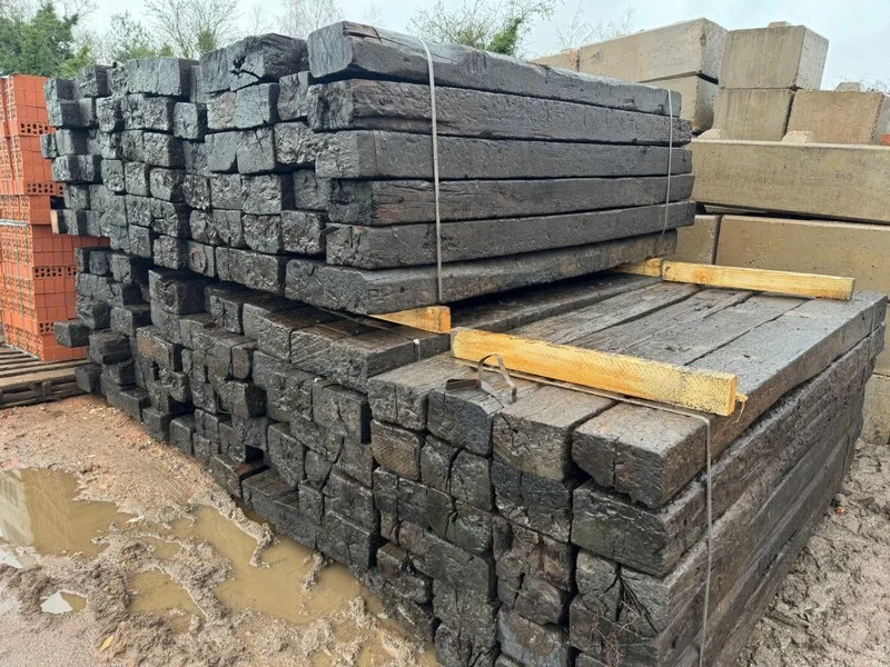 BPI Auctions - Reclamation Sleepers, Oak Planks, Edging Boards, Bricks, Granite Setts, Wooden Barrels & more at Auction - Auction Image 1