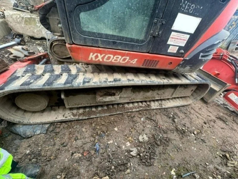 Gavel Auctioneers Ltd - Salvage 2014 Kubota KX080-4 Excavator Auction - Auction Image 4