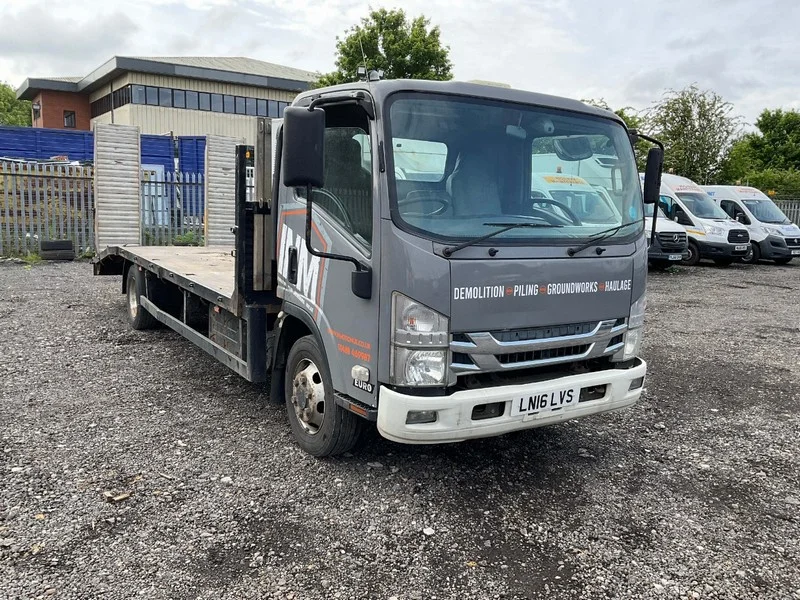 BPI Auctions - 2016 Isuzu Forward Diesel Flatbed, 2014 Peugeot Partner Van & 2012 Iveco Euro Cargo Dropside Flatbed Auction - Auction Image 2