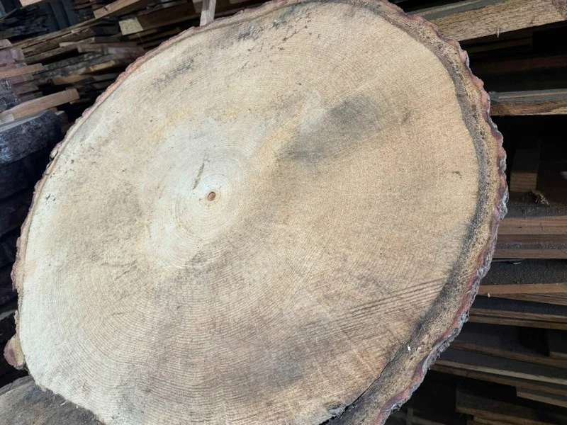 BPI Auctions - Solid Oak, Yew, Western Red Cedar, Californian Redwood Live Edge Slabs, Beams & Coin Slabs at Auction - Auction Image 3