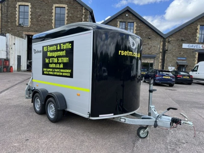 Gavel Auctioneers Ltd - Debon Twin Axle Box Trailer Auction - Auction Image 1