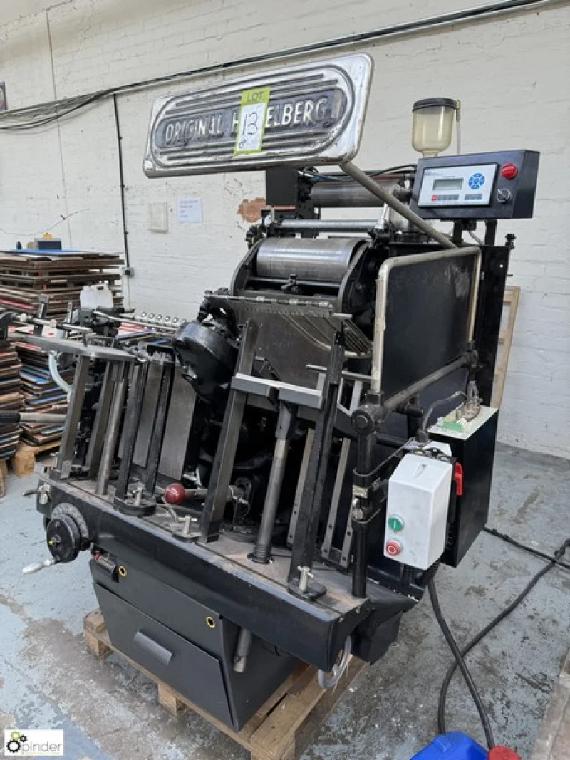 Pinder Asset Solutions Ltd - Yotta 5m Wide UV Printer, Print Finishing and Forms Making Equipment, Toyota LPG Forklift Truck Auction - Auction Image 6