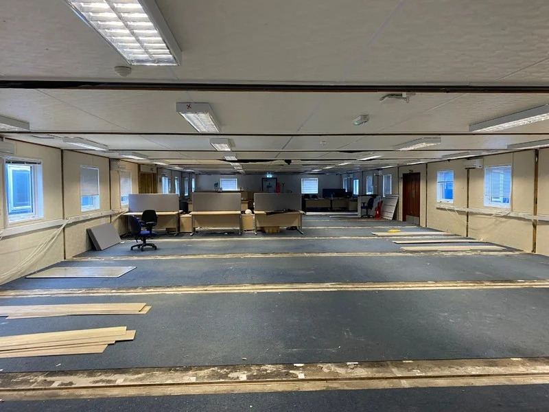 BPI Auctions - 75 Bay Plastisol Modular Building Auction Consisting of Offices & Welfare Facilities - Auction Image 6