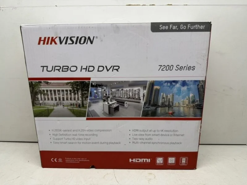 JPS Chartered Surveyors - Security Equipment Auction: HIK Vision Dome/Mini Dome Cameras, Bullet Cameras, Network Video Recorders, Enforcer Kits, Sensors, Outdoor Motion Lights - Auction Image 4