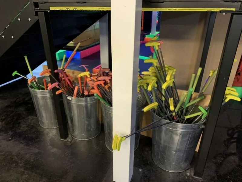 William George - Indoor Crazy Golf Course Job Lot Auction, Includes all Accessories, Props, Golf Balls & Clubs - Fantastic Business Opportunity - Auction Image 5