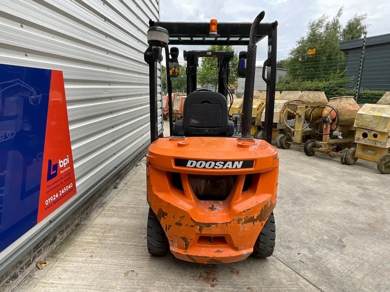 BPI Auctions - 2019 Doosan D25S-7 2500Kg Diesel Forklift Auction - Auction Image 2