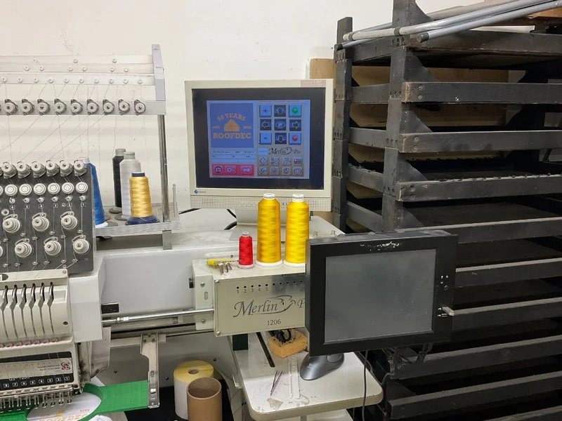 BPI Auctions - Merlin Pro 1206 6 Head Embroidery Machine 240V Auction - Auction Image 2