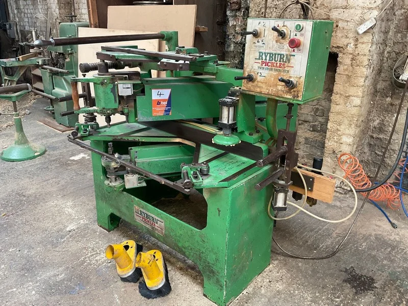 BPI Auctions - Entire Contents of Wooden Staircase Manufacturer to include Planer Moulder, Tenoning Machine, Panel Saw, Chisel Morticer & More at Auction - Auction Image 4