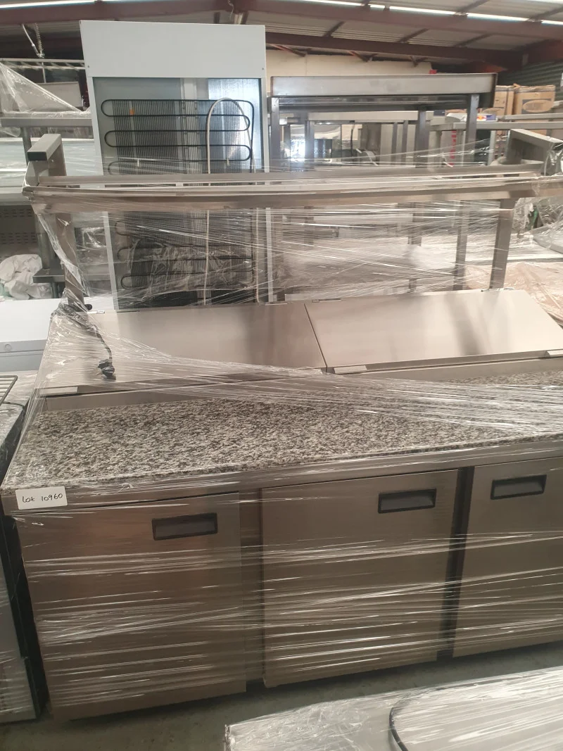 David Gower Auctions Ltd - NO VAT ON HAMMER PRICE. David Gower Auctions Catering Equipment, Hoshizaki Sushi Counter, Ice Cream Machine, 3 Door Fosters Prep Fridge And More - Auction Image 1