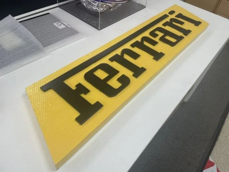 JPS Chartered Surveyors - Formula 1 Memorabilia Auction inc Jenson Button 2016 Race Worn Helmet, Castrol Vintage Wine Rack & Vintage Ferrari Sign - Auction Image 4